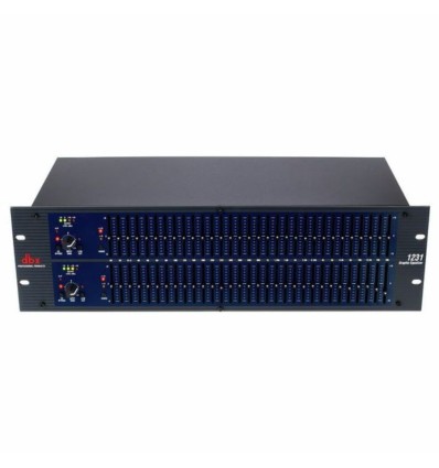 DBX 1231 - Ecualizador Gráfico Profesional de 2 Canales y 31 Bandas