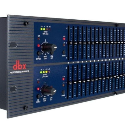 DBX 1231 - Ecualizador Gráfico Profesional de 2 Canales y 31 Bandas