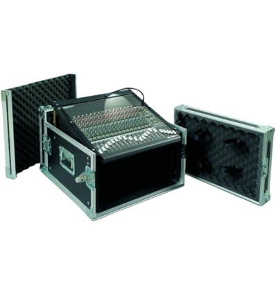 PROEL SA06BLKM - Flight Case Rack 6U + Mezclador 10U