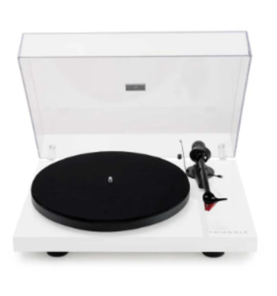 Triangle Lunar 3 Blanco - Tocadiscos Manual Hi-Fi con Cápsula Ortofon
