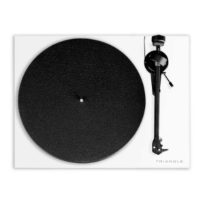 Triangle Lunar 3 Blanco - Tocadiscos Manual Hi-Fi con Cápsula Ortofon