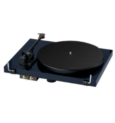 Triangle Lunar 3 Azul - Tocadiscos Manual Hi-Fi con Cápsula Ortofon 2M