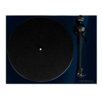 Triangle Lunar 3 Azul - Tocadiscos Manual Hi-Fi con Cápsula Ortofon 2M