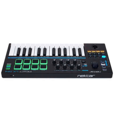 Nektar Impact LX Mini - Controlador MIDI USB portátil de 25 teclas