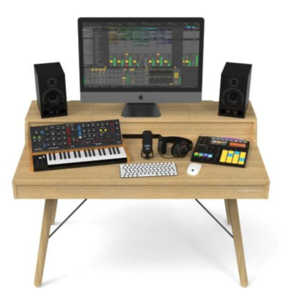 Mesa Glorious Vintage Music Station para DJ y estudio