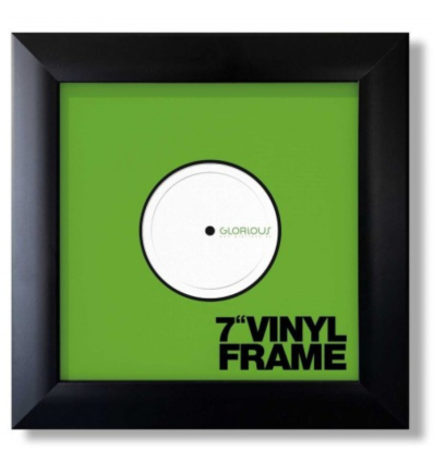 Set de 3 marcos Glorious Vinyl Frame 7" Black para vinilos