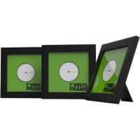 Set de 3 marcos Glorious Vinyl Frame 7" Black para vinilos Set de 3 marcos Glorious Vinyl Frame 7" Black para vinilos
