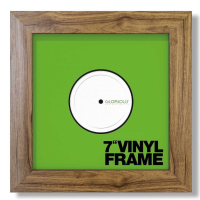 Set de 3 marcos Glorious 7" Rosewood para vinilos Set de 3 marcos Glorious 7" Rosewood para vinilos
