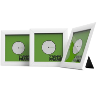 Set de 3 marcos Glorious Vinyl Frame 7" White para vinilos Set de 3 marcos Glorious Vinyl Frame 7" White para vinilos