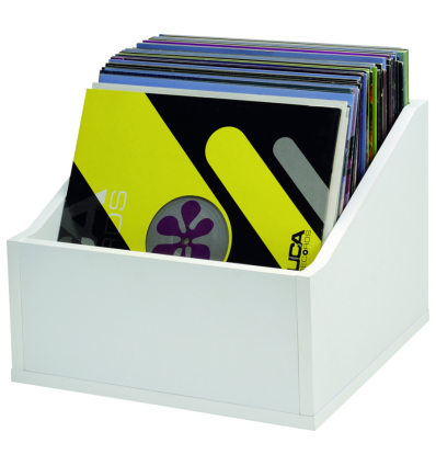 Glorious Record Box Advanced White 110 - Almacenamiento de vinilos