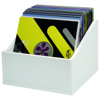 Glorious Record Box Advanced White 110 - Almacenamiento de vinilos Glorious Record Box Advanced White 110 - Almacenamiento de vinilos