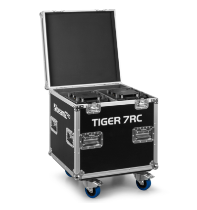 BEAMZ PRO Tiger 7RC 230W | Pack 2 cabezas móviles con flightcase