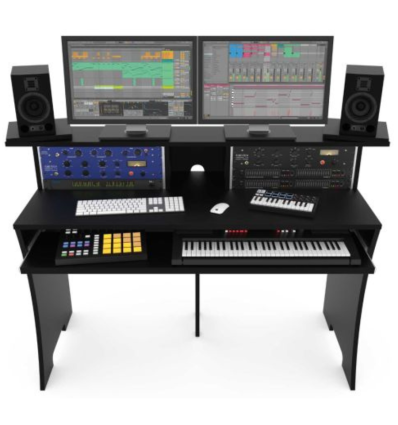 Glorious Workbench Negro: Estación de Trabajo para Estudios