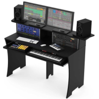 Glorious Workbench Negro: Estación de Trabajo para Estudios