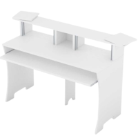 Glorious Workbench Blanco: Estación de Trabajo para Estudios