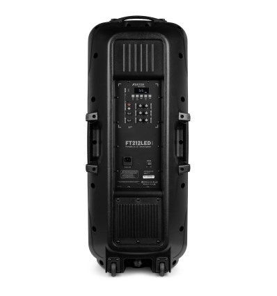 Fenton FT212LED MK2 Bafle Activo Doble 12" 1400W con Bluetooth y LED