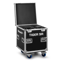 BeamZ Pro Tiger 9R 260W Cabeza Móvil Beam | Pack 2 + Flightcase