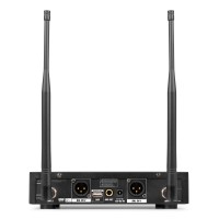 Power Dynamics PD522B Micrófono Inalámbrico UHF | 2 Petacas + Maletín