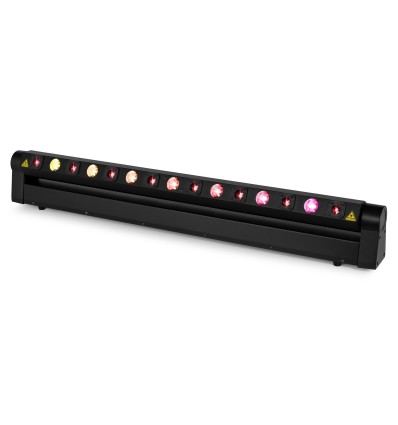 Barra móvil BEAMZ Hyaden con 7 LED y 8 láseres para DJ