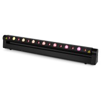 Barra móvil BEAMZ Hyaden con 7 LED y 8 láseres para DJ