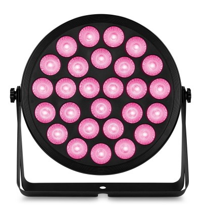 Foco LED plano BEAMZ BCC240 RGBW 27x4W profesional