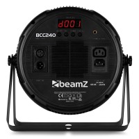 Foco LED plano BEAMZ BCC240 RGBW 27x4W profesional