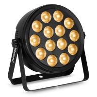 Foco LED plano BEAMZ BCC165 con 14x 4W RGBAW-UV para iluminación profe