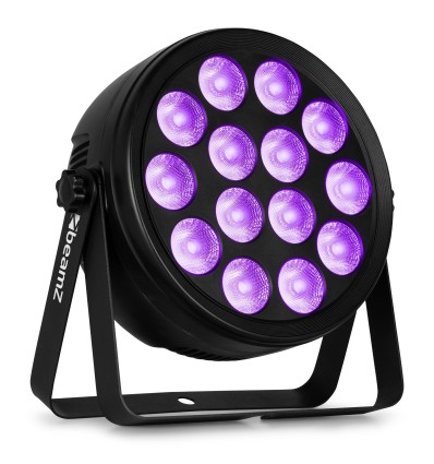 Foco LED plano BEAMZ BCC165 con 14x 4W RGBAW-UV para iluminación profe