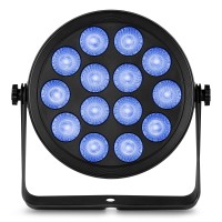 Foco LED plano BEAMZ BCC165 con 14x 4W RGBAW-UV para iluminación profe