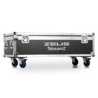 BEAMZ ZEUS: Set de 8 tubos LED RGBW a batería con flightcase