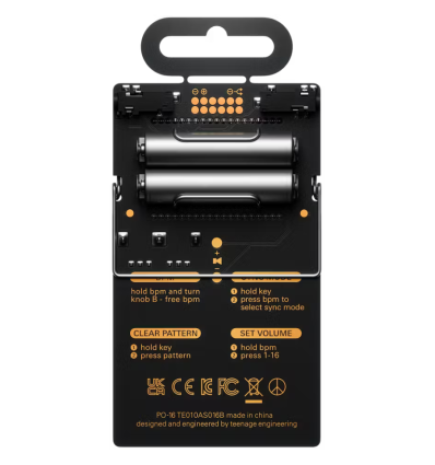 Teenage Engineering PO-16 Factory – Sintetizador portátil de melodías