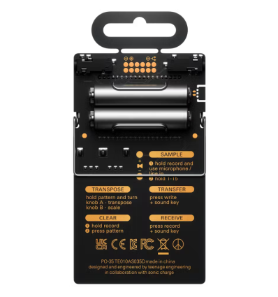 Teenage Engineering PO-35 Speak - Sintetizador Vocal Portátil