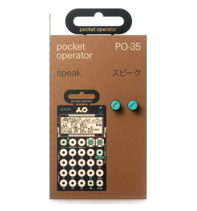 Teenage Engineering PO-35 Speak - Sintetizador Vocal Portátil