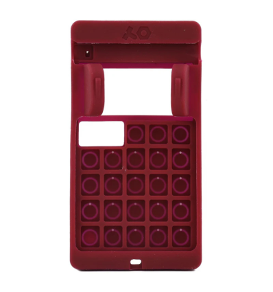 Teenage Engineering CA-X Pro Case Burgundy - Funda de Silicona