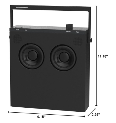 Teenage Engineering OB-4 Black - Altavoz portátil Hi-Fi
