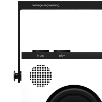 Teenage Engineering OB-4 White - Altavoz portátil Hi-Fi Teenage Engineering OB-4 White - Altavoz portátil Hi-Fi