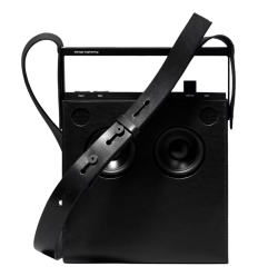 OB–4 Leather Bag & Strap - Funda de cuero para OB-4