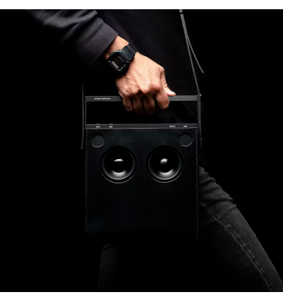 OB–4 Leather Bag & Strap - Funda de cuero para OB-4