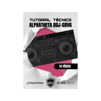 ALPHATHETA DDJ-GRV6 + BOLSA + TUTORIAL + CURSO + CAMISETA