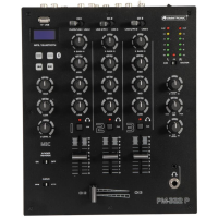 Omnitronic PM-322P Mezclador DJ 3 Canales con Bluetooth y USB Omnitronic PM-322P Mezclador DJ 3 Canales con Bluetooth y USB