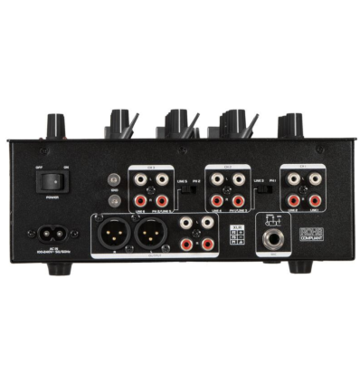 Omnitronic PM-322P Mezclador DJ 3 Canales con Bluetooth y USB