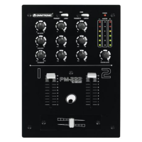 Omnitronic PM-222 Mezclador DJ 2 Canales Compacto y Funcional
