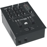 Omnitronic PM-222 Mezclador DJ 2 Canales Compacto y Funcional