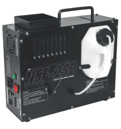 Eurolite NSF-250 LED DMX Fogger – Máquina de niebla con LEDs RGB
