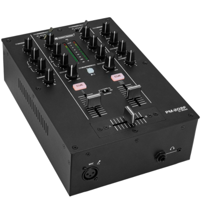 Omnitronic PM-202F Mezclador DJ 2 Canales con Bluetooth y Filtros