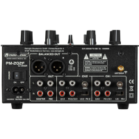Omnitronic PM-202F Mezclador DJ 2 Canales con Bluetooth y Filtros
