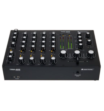 Omnitronic TRM-422 Mezclador Rotativo 4 Canales para DJs