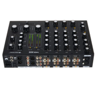 Omnitronic TRM-422 Mezclador Rotativo 4 Canales para DJs Omnitronic TRM-422 Mezclador Rotativo 4 Canales para DJs