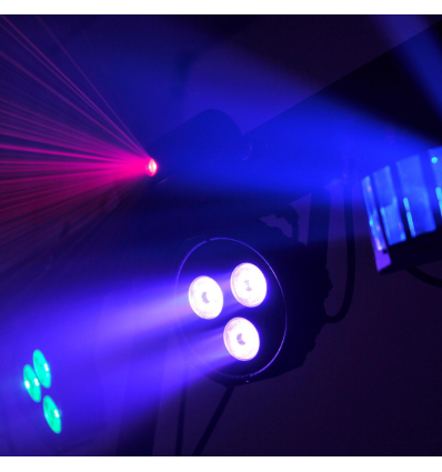Eurolite LED KLS Laser Bar FX: Barra de iluminación 4 en 1 para DJs