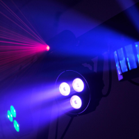 Eurolite LED KLS Laser Bar FX: Barra de iluminación 4 en 1 para DJs